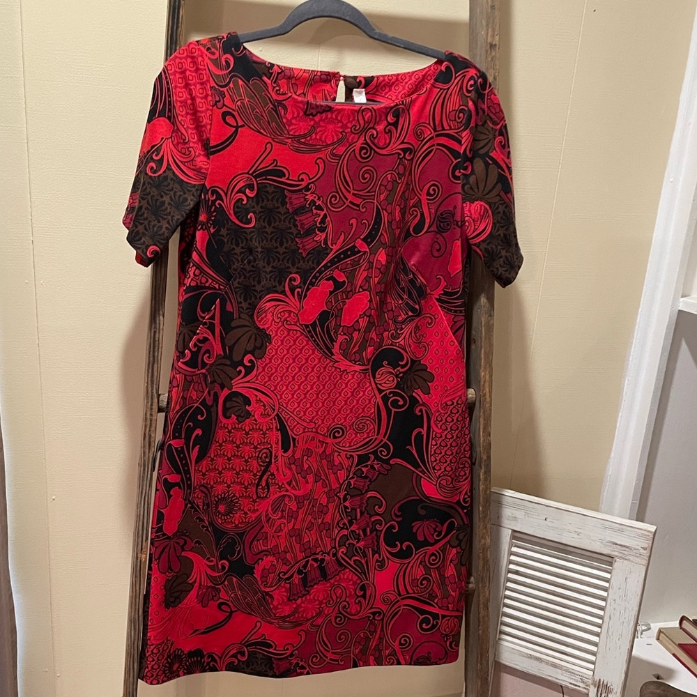 Red dress